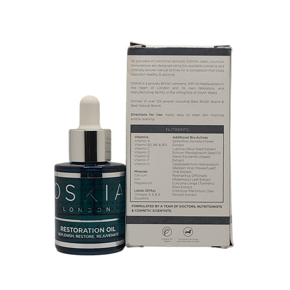 OSKIA Restoration Oil 30ml *Imperfect Box* - Picture 3 of 6